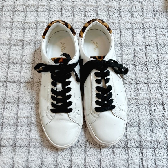 J.Crew Cheetah calf Hair Sneakers - Picture 3 of 5